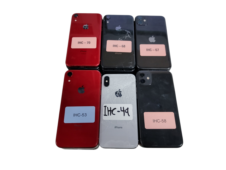 Lot of 30x Apple iPhone [X to 14 | C Condition][IHC-3] (