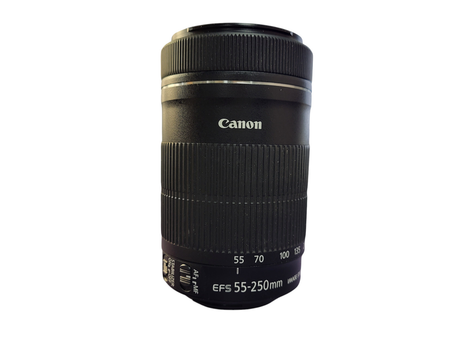 Canon EF-S 55-250mm f/4-5.6 IS STM Telephoto Zoom Lens READ $