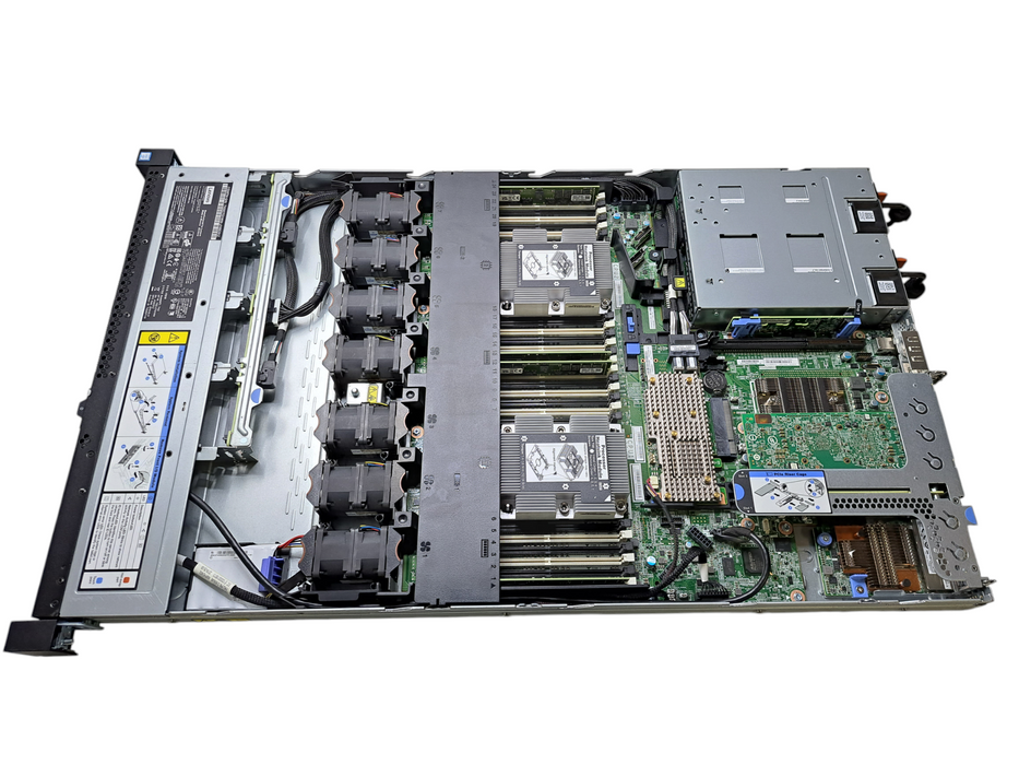 Lenovo SR630 1U 8x 2.5" | 2x Xeon Gold 6126, 128GB DDR4, 930-8i RAID, 10G NIC )
