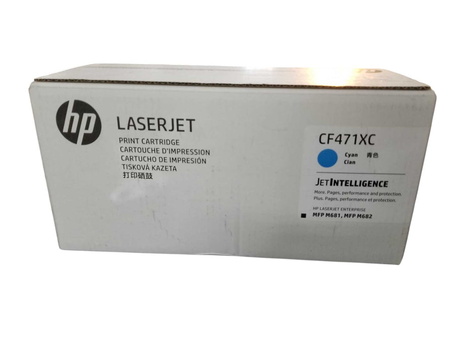 Genuine HP LaserJet CF471XC High Yield Toner Cartridge - CIAN / New-Sealed