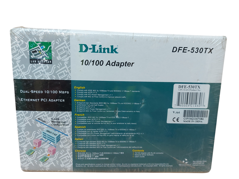 Lot 2x Assorted D-Link and Startech PCI