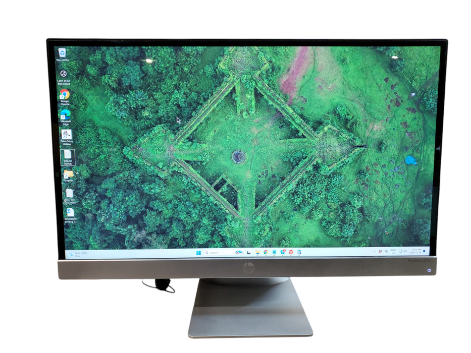 HP Pavilion 27xi 27" 1920 x 1080 VGA DVI HDMI LED Monitor With Stand