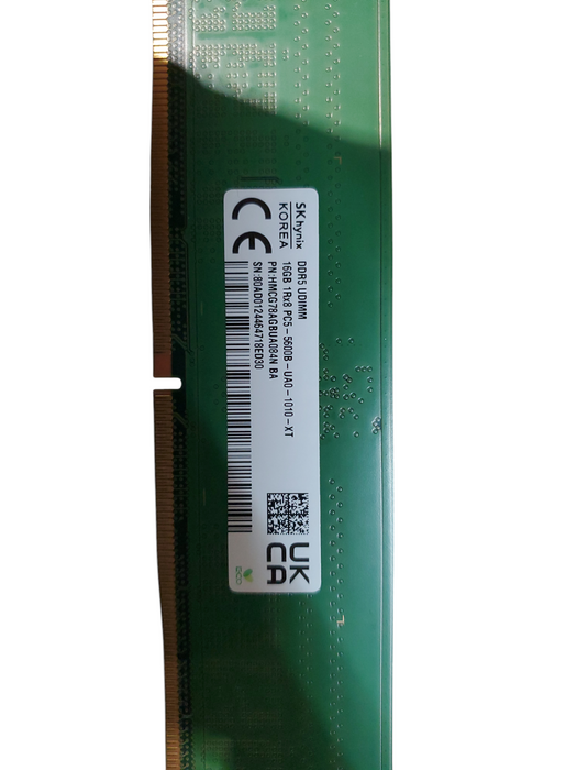 SK hynix 16GB PC5-5600B-UA0 HMCG78AGBUA084N Desktop UDIMM