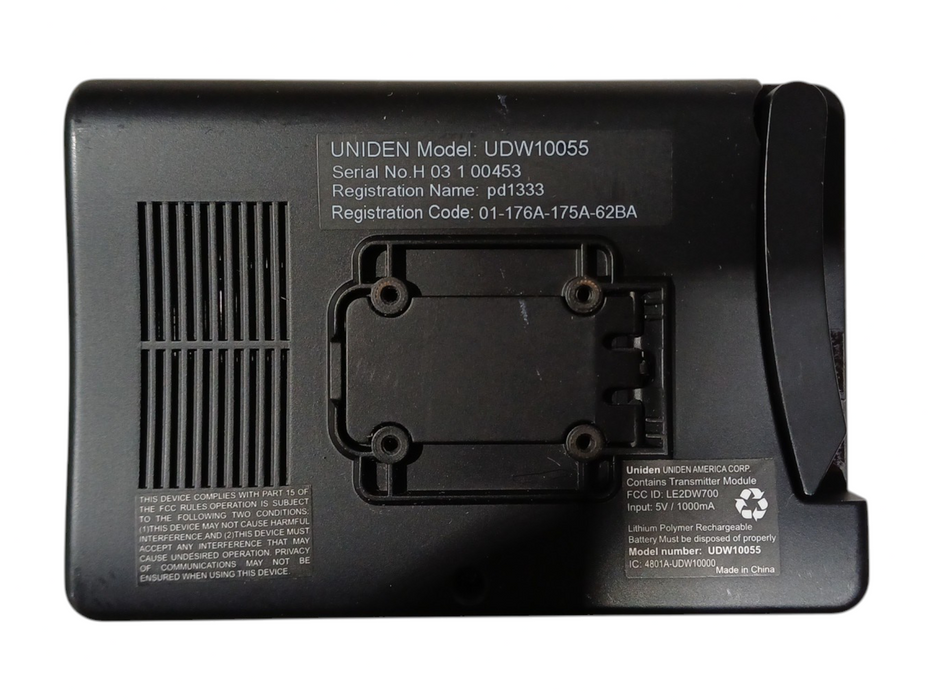 UDW10055 Wireless Video Security System