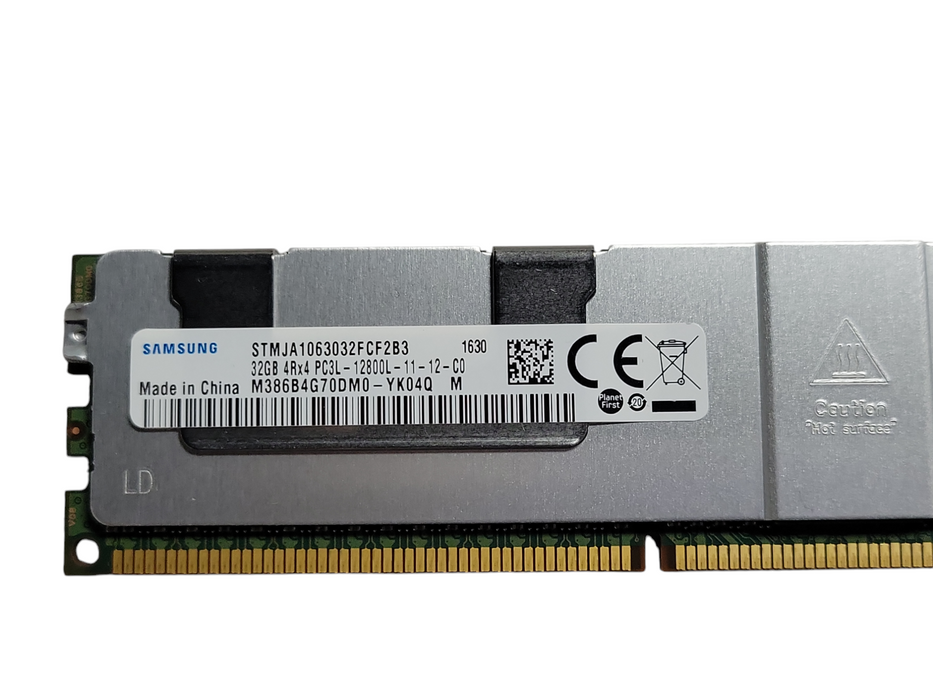 Samsung 32GB 4Rx4 PC3L-12800L DDR3 1600MHz ECC LRDIMM Server Memory Q_