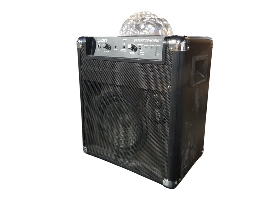 ION Block Party Speaker System With Party Lights - For Parts/Repair *READ*