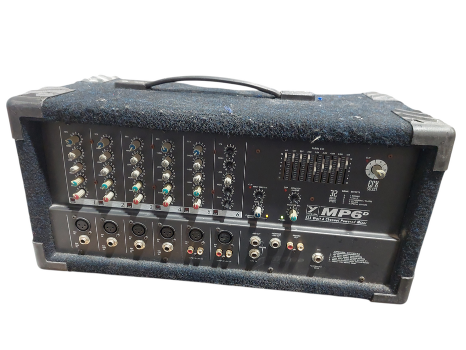 Yorkville MP6D 325 Watt 6 Channel Powered Mixer  =