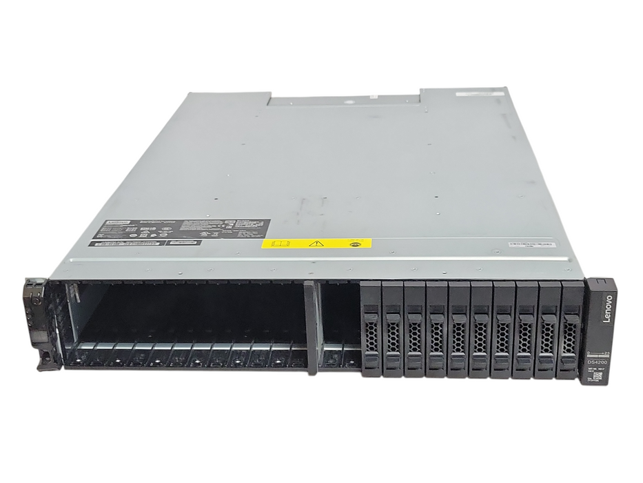 Lenovo DS4200 24-Bay SAN Storage Array with 2x 01DC509 controllers, 2x PSU _