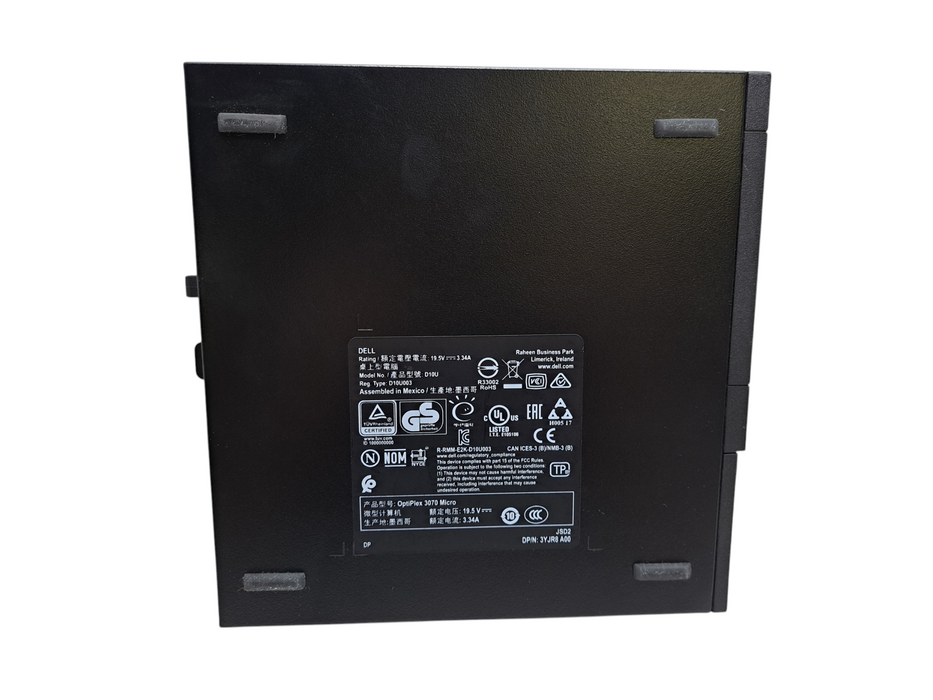 Dell OptiPlex 3070 USFF | i5-9500T @2.20GHz, 8GB DDR4, 256GB NVMe )