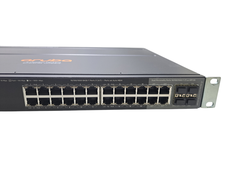 HP Aruba 2920-24G J9726A | 24-Port Gigabit Switch w/ 4x SFP & J9731A SFP+ MOD