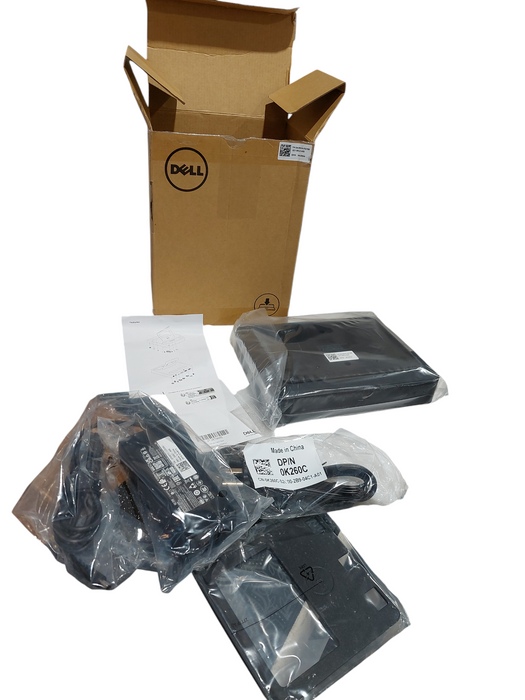 Dell Mod:K11M001 Docking Station for Latitude 12 Rugged Tablet New Open Box =