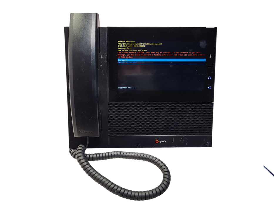 POLYCOM CCX 600 Business Media Phone VoIP Touchscreen READ $