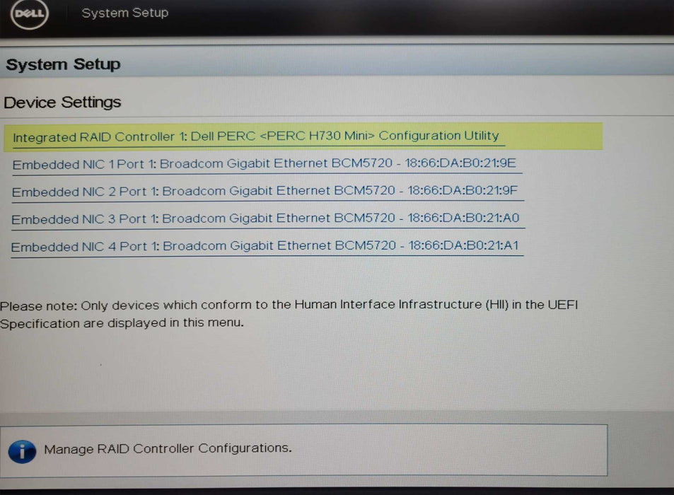 Dell PE R430, 2x Xeon E5-2623v4 2.60GHz 32GB DDR4 H730 Mini 4x 1.8TB SAS HD _