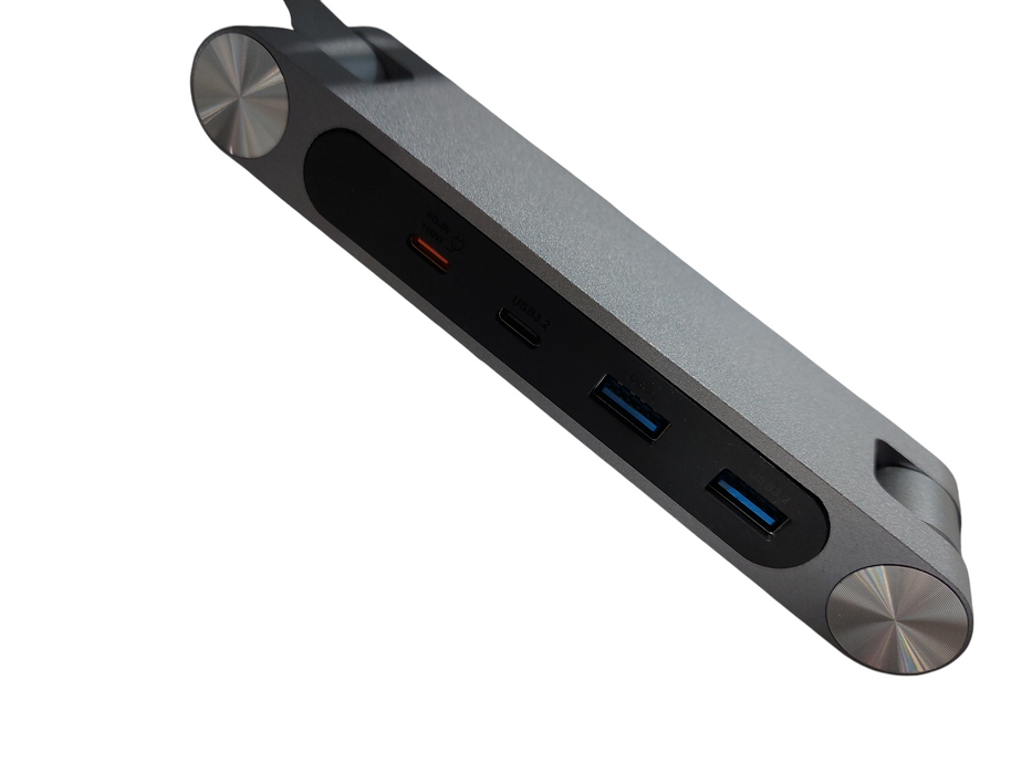 Benfei 8 in 1 Dock Grey Stand Multi-Functional Laptop Dock Stand  =