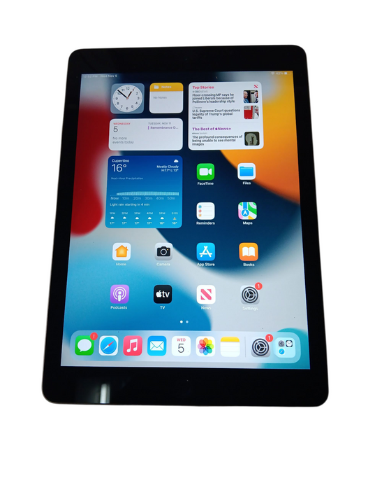 Apple iPad Air 2nd Gen - Space Gray - 128GB [A1566]  Q