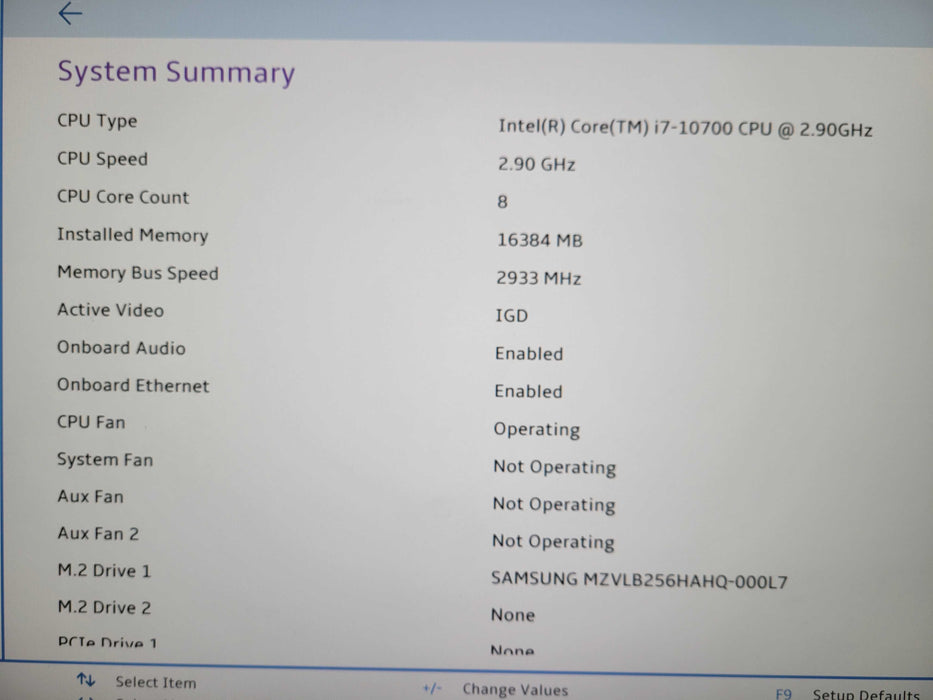 Lenovo ThinkStation P340 SFF | Intel Core i7-10700, 16GB DDR4, 256GB NVMe !