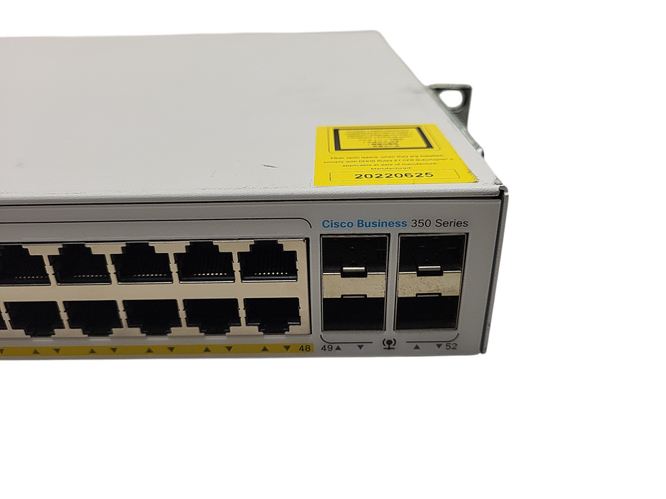 CISCO CBS350-48P-4G Cisco Business 48-Port Ge PoE 4X1G SFP Managed Switch !