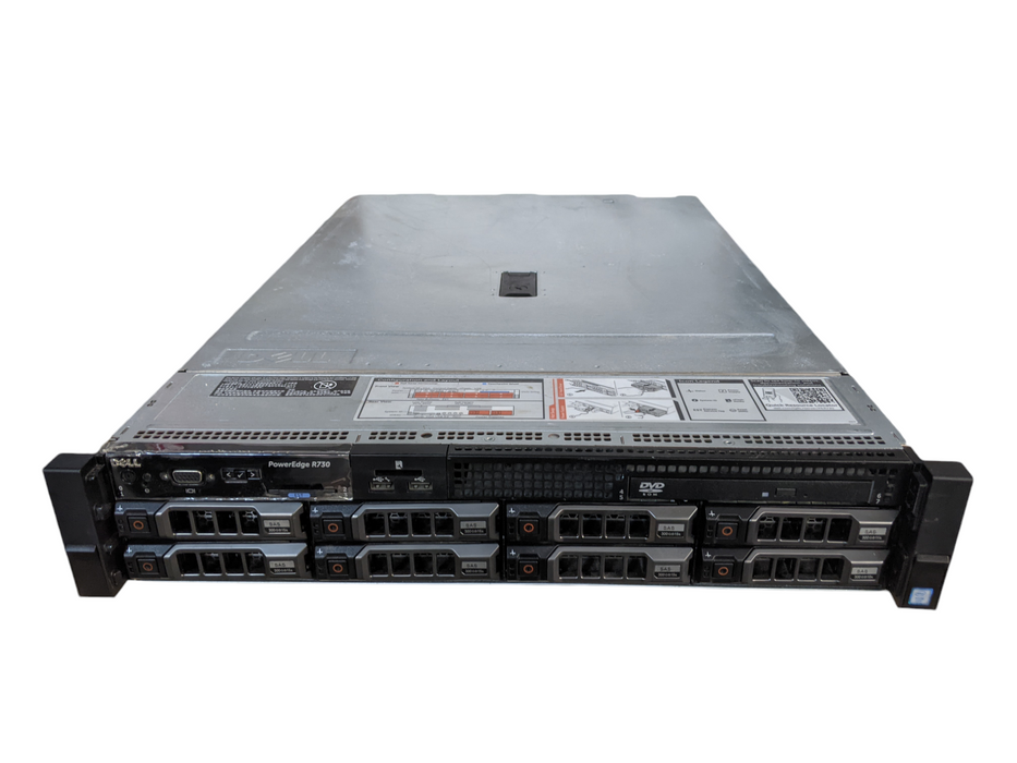 DELL PowerEdge R730 | 2x Xeon E5-2640 v3 | 64GB DDR4 | No HDD | H730 Mini