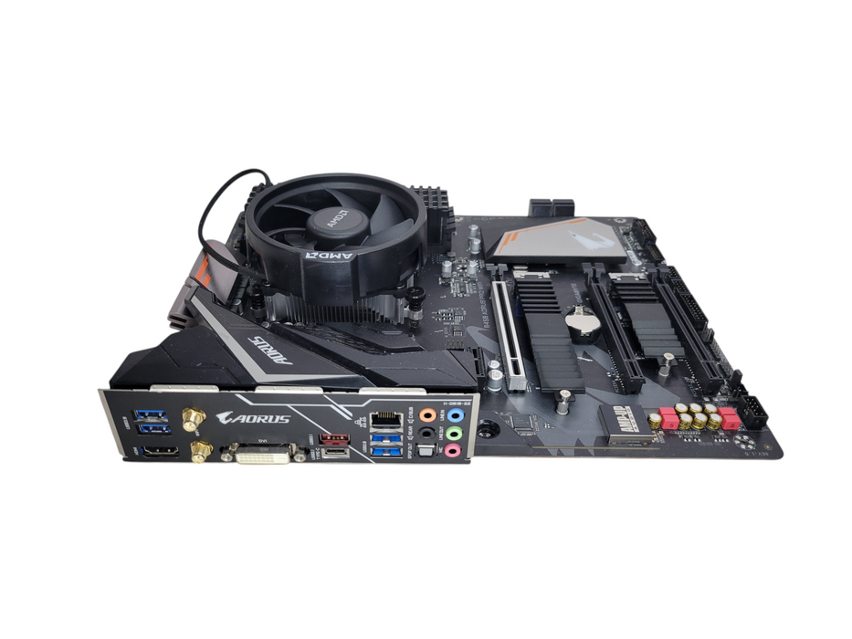 AMD Ryzen 5 3600 (6-Core) GIGABYTE B450 AORUS PRO WIFI 32GB DDR4 RAM %