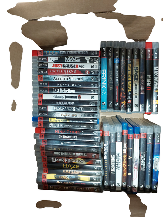 Bundle of ( 124 Games )  PS3 Games & Accessories  =