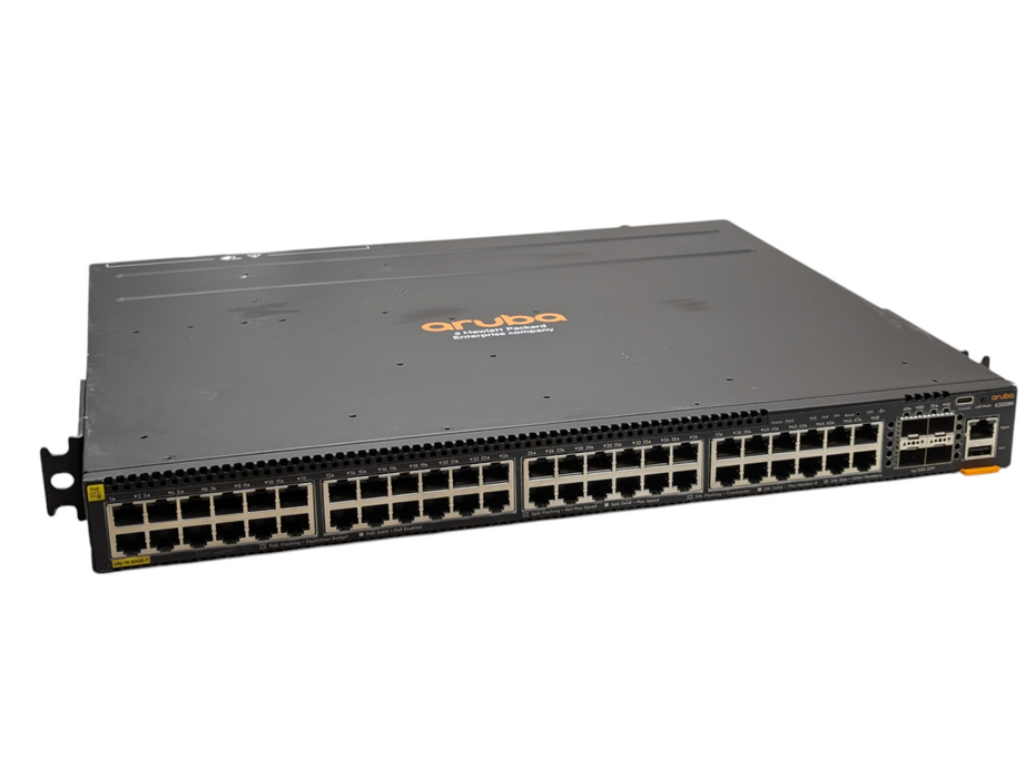 HP Aruba 6300M 48 port gigabit PoE Switch JL661A JL6610099 4 SFP Please READ  -