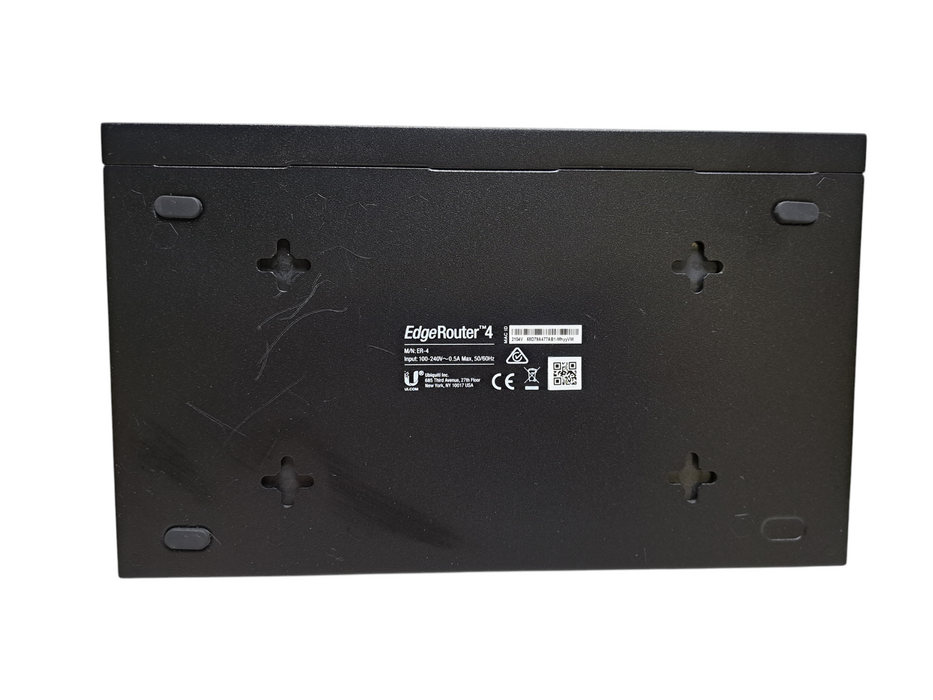 Ubiquiti EdgeRouter 4 ER-4 | 4-Port Gigabit Ethernet Router