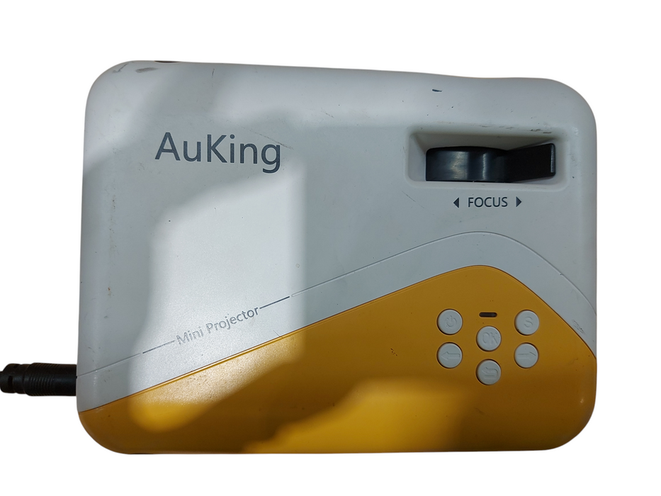 Mini Projector, AuKing 1080P Supported Outdoor Projector, 50% Zoom