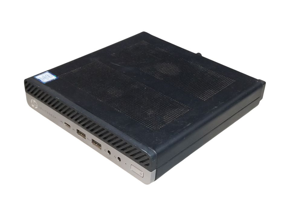 HP EliteDesk 800 G5 Mini Intel i7-9700 CPU 8GB RAM 128GB NVMe 90W Ac