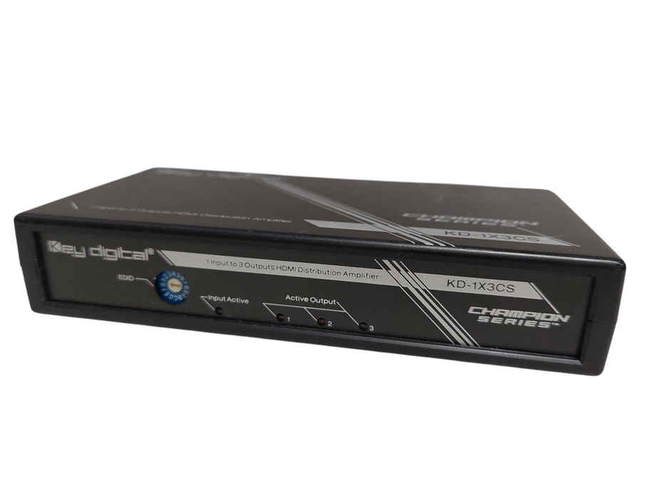 Key Digital Champion Series KD-1X3CS ( 1 to 3 HDMI Distribution Amplifier)  =