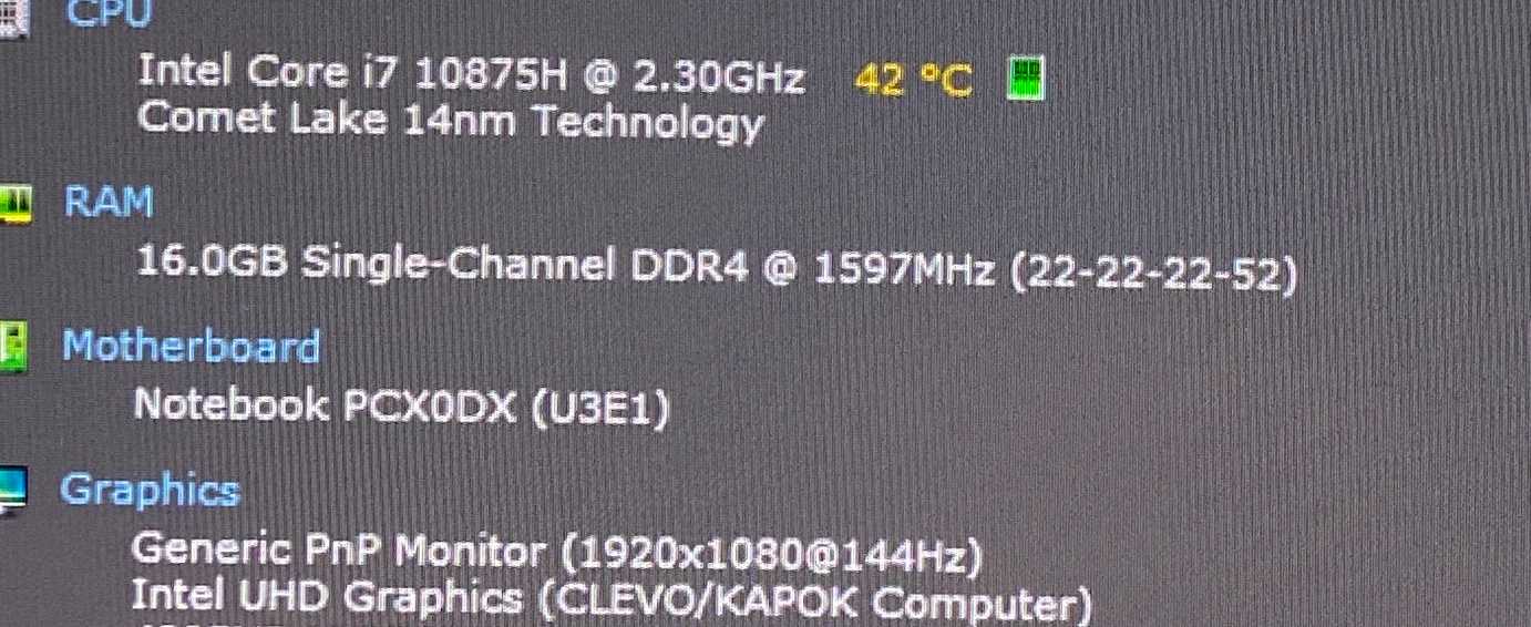 Lambda PC50DN i7-10875H RTX 2080 8GB GPU 16GB RAM 250GB SSD READ!  Lap200
