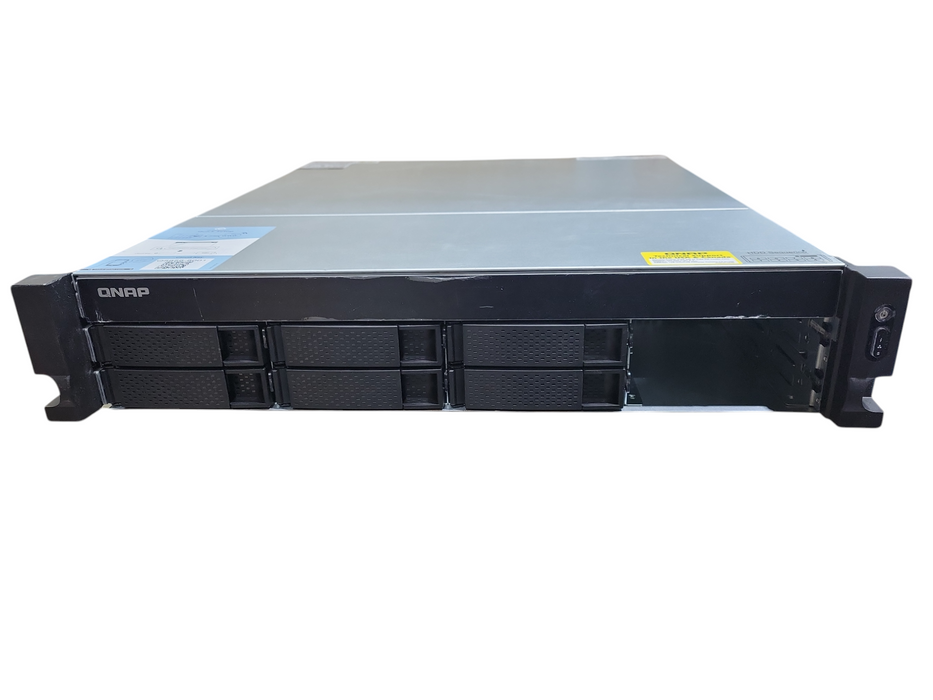 QNAP TS-873U-RP 8-Bays NAS 8GB RAM w/ 6x 1TB HDDs !