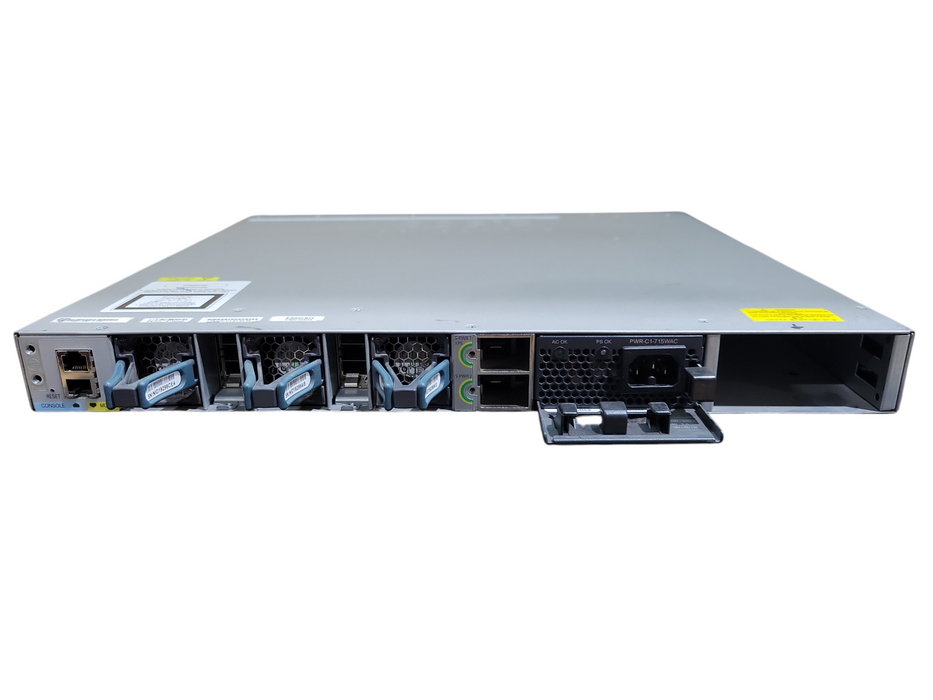 Cisco Catalyst 3850 48 PoE+ Switch WS-C3850-48P-E w/ C3850-NM-4-1G !