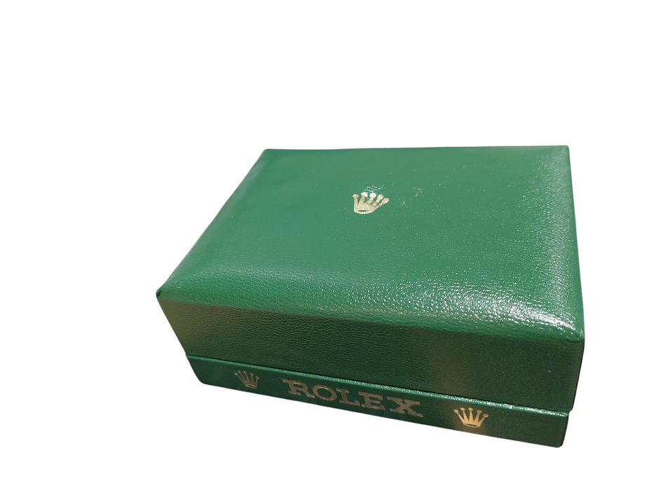 Vintage Empty Rolex Box ,Oyster - Tags 1993 ,with Certificate 1601 Roly  =