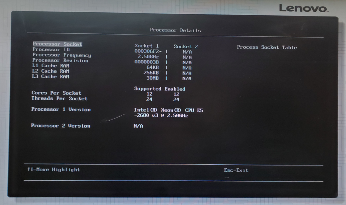 Lenovo System x3650 M5 - 1x Xeon E5-2680 v3 16GB DDR4, M5210 - No HDD