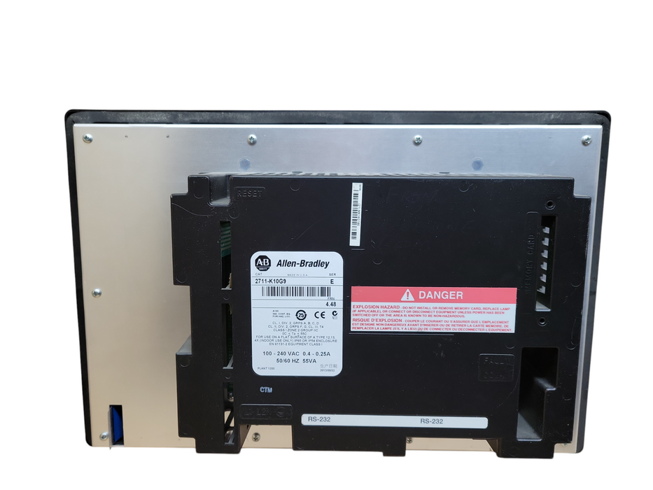Allen Bradley 2711-K10G9 Panel View 1000 READ !