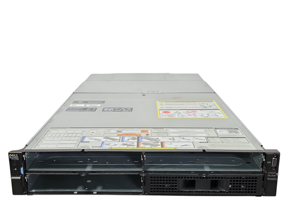 Dell PowerEdge FX2s Barebones, No Blades, 2x 220V PSU, 2x FN410S, READ _