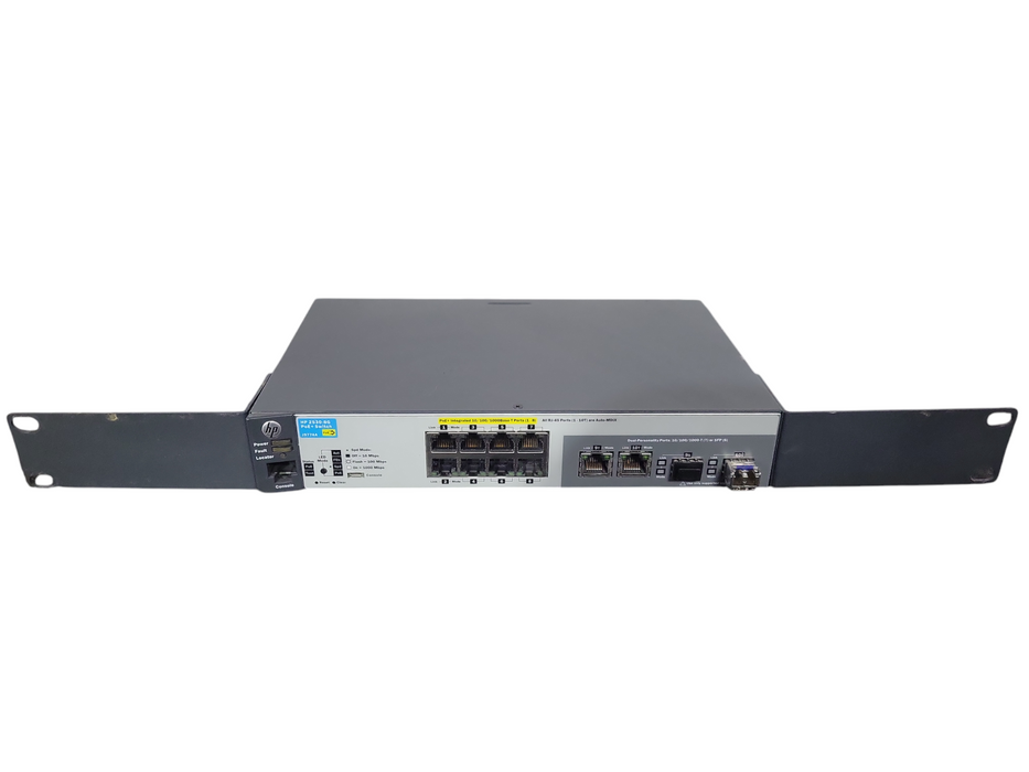 HP 2530-8G PoE+ J9774A | 8-Port Gigabit PoE+ Network Switch | Dual Uplinks !