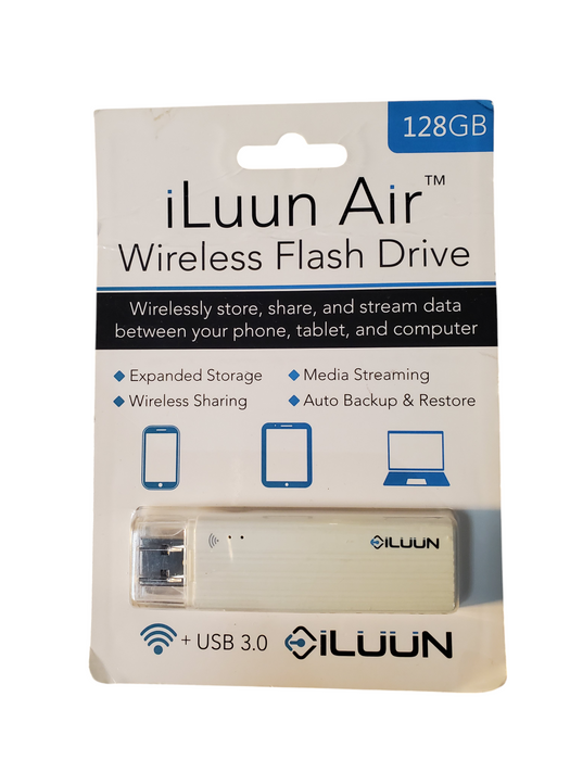 iluun air wireless flash drive 128gb usb 3.0