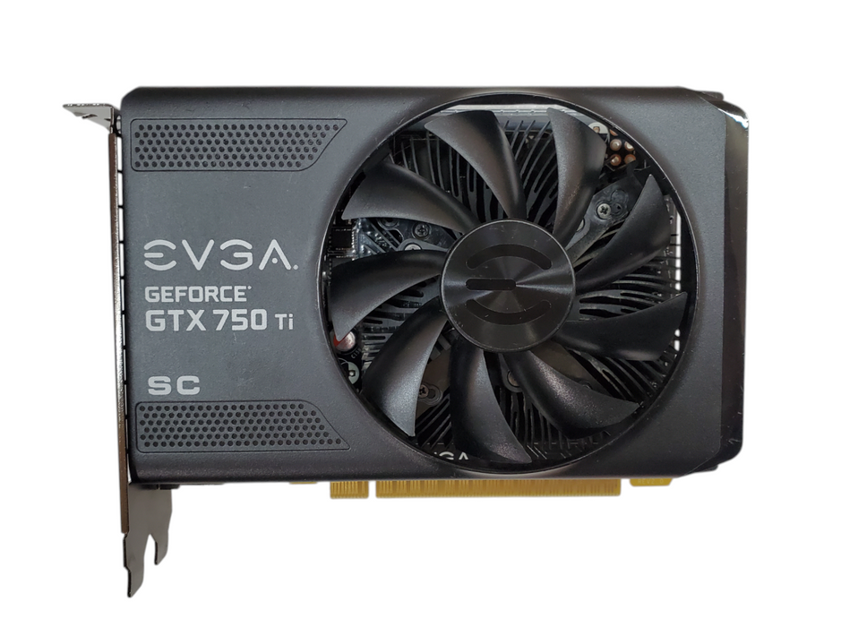 EVGA GeForce GTX 750Ti SC 2GB GDDR5 Graphics Card Q