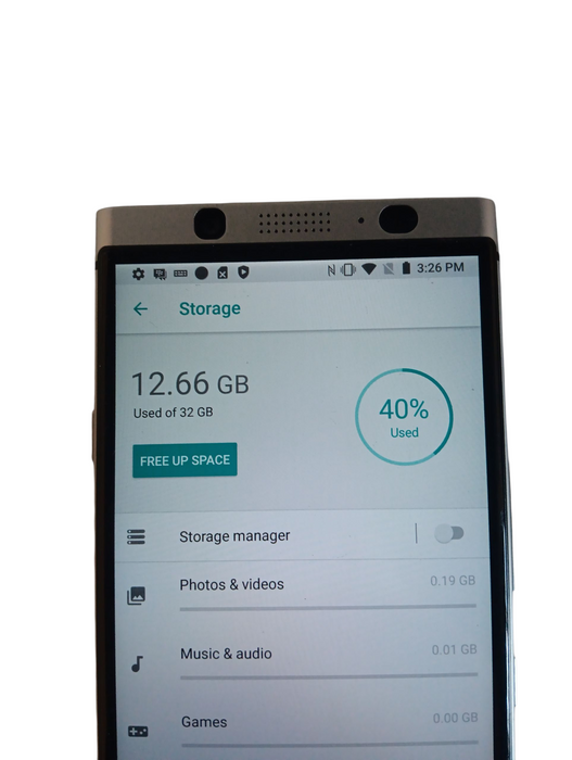 Blackberry Key One - 32GB - Black [BBB100-1]