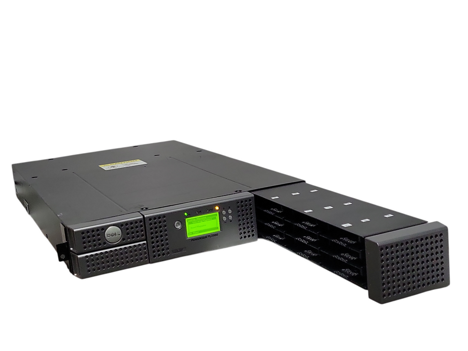 Dell PowerVault TL2000 2U 16-bay Tape Library w/ 1x IBM LTO-6 SAS Drives _