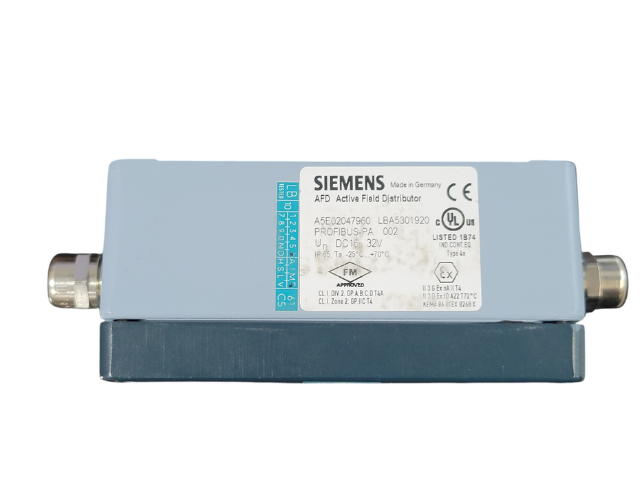 Siemens AFD Active Field Distributor Splitter 6ES7157-0AG80-0XA0 %