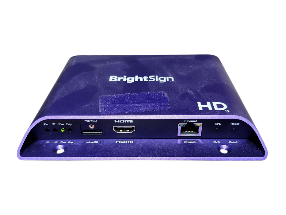 Brightsign HD223 HD3 Digital Networked Full HD Media Player Q