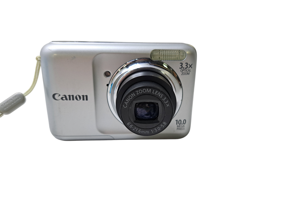 Canon PowerShot A800 10.0MP Digital Camera Silver  )