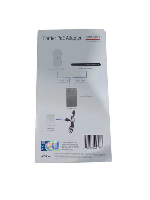 Lot 7x Ubiquiti Networks Carrier PoE Adapter 50v