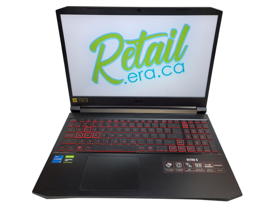 Acer Nitro 5 N20C1 i5-11400H 16GB DDR4 GTX 1650 256GB SSD β Lap200