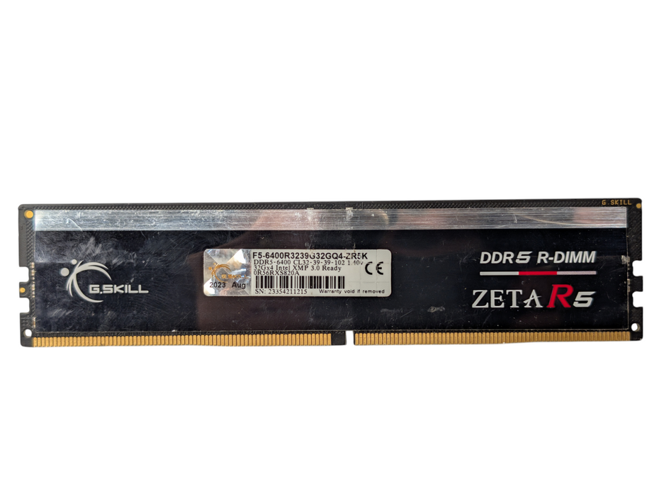 G.Skill 32GB DDR5 R-DIMM ZETRA R5 F5-6400R3239G32GQ4-ZR5K Q-
