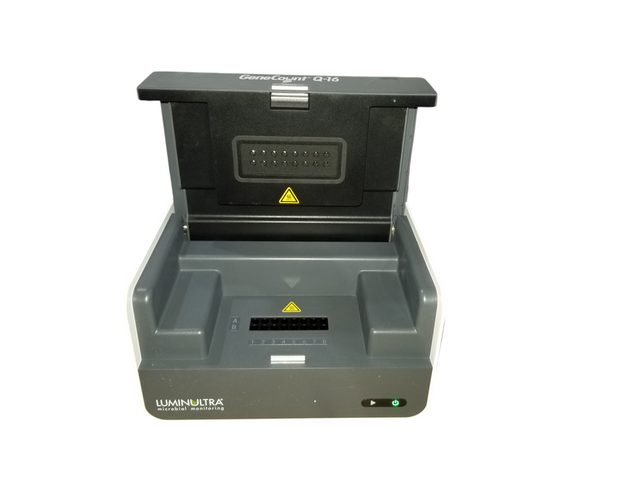 LuminUltra GeneCount Q-16 qPCR Microbial Monitoring System/Display Powers On / Untested