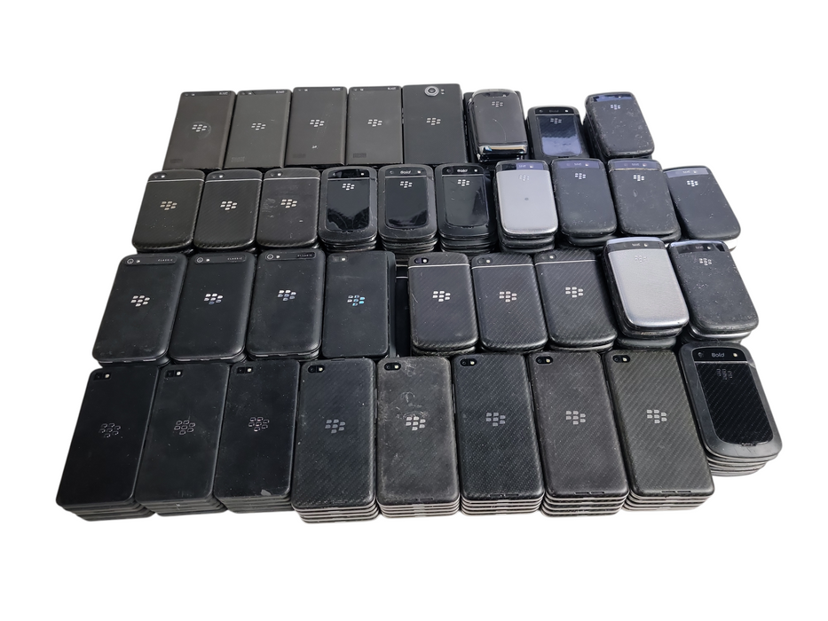 Lot of 180x Blackberry Phones [Micro USB / AS-IS] (