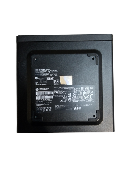 HP ProDesk 400 G6 Mini Pc Intel i5-10500T CPU 2.30GHz 16GB RAM - No HDD Q